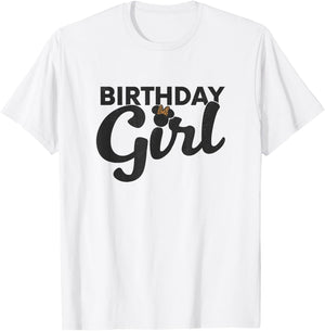 Disney Minnie Mouse Birthday Girl Cute Leopard Bow T-Shirt - T-Shirt | White