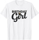Disney Minnie Mouse Birthday Girl Cute Leopard Bow T-Shirt - T-Shirt | White