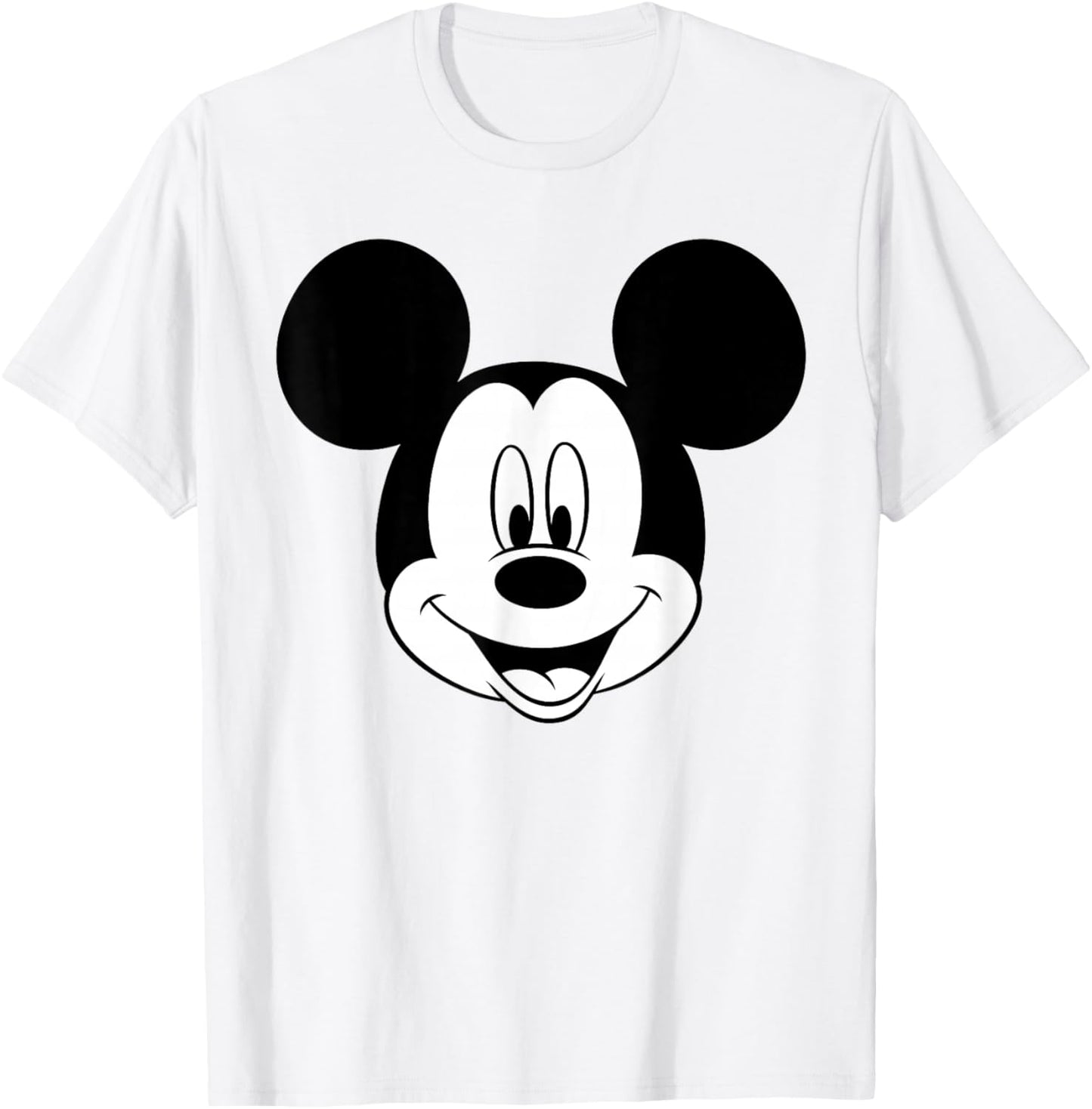 Disney - Mickey Mouse Happy Face T-Shirt - T-Shirt | White