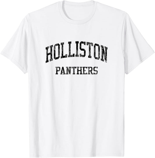 Holliston High School HS Holliston MA Vintage Sports T-Shirt - T-Shirt | White