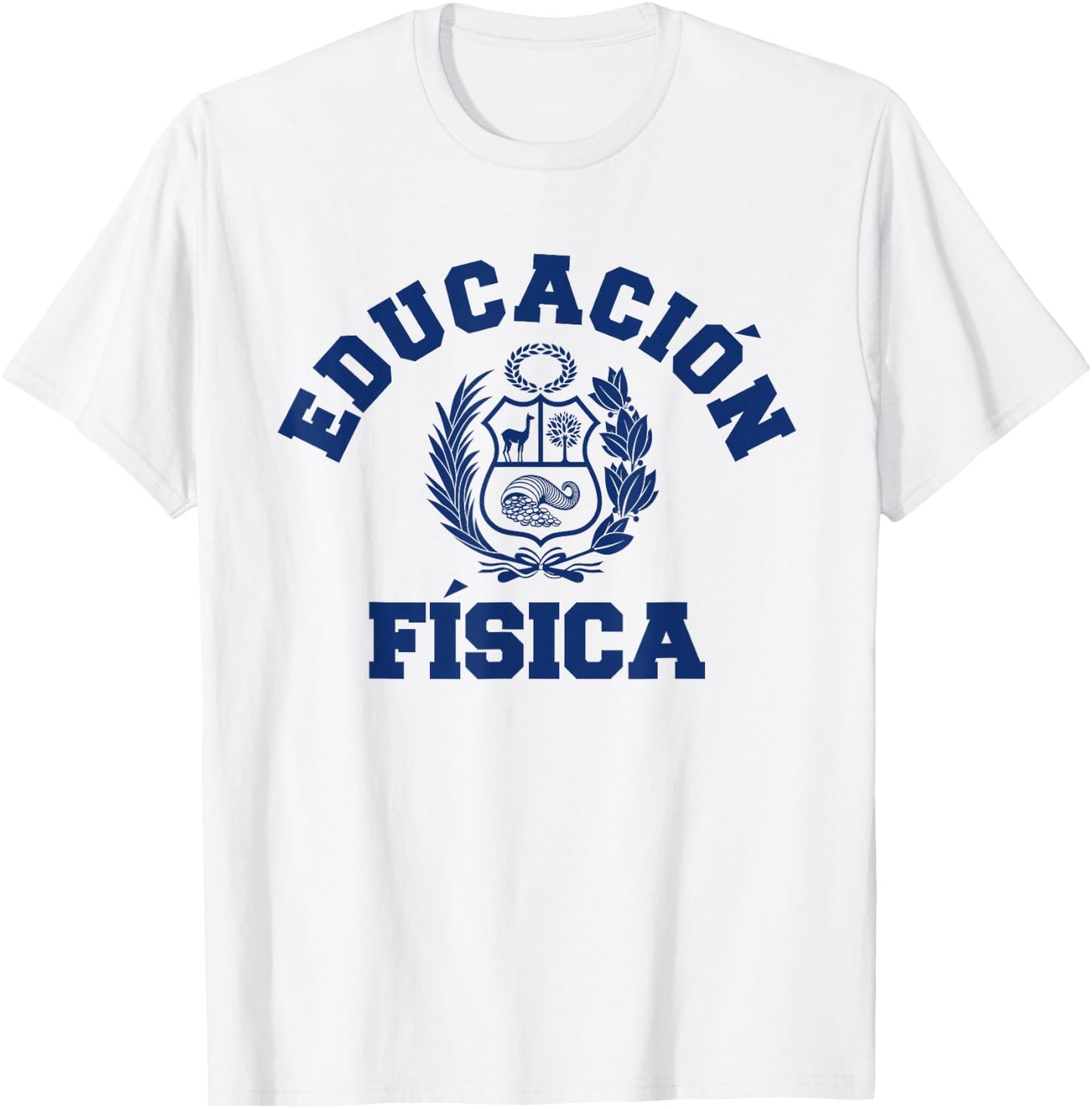 Peru Educacion Fisica T-Shirt - T-Shirt | White