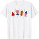 4th of July Cute Watermelon Hot Dog Firework T-Shirt - T-Shirt | White