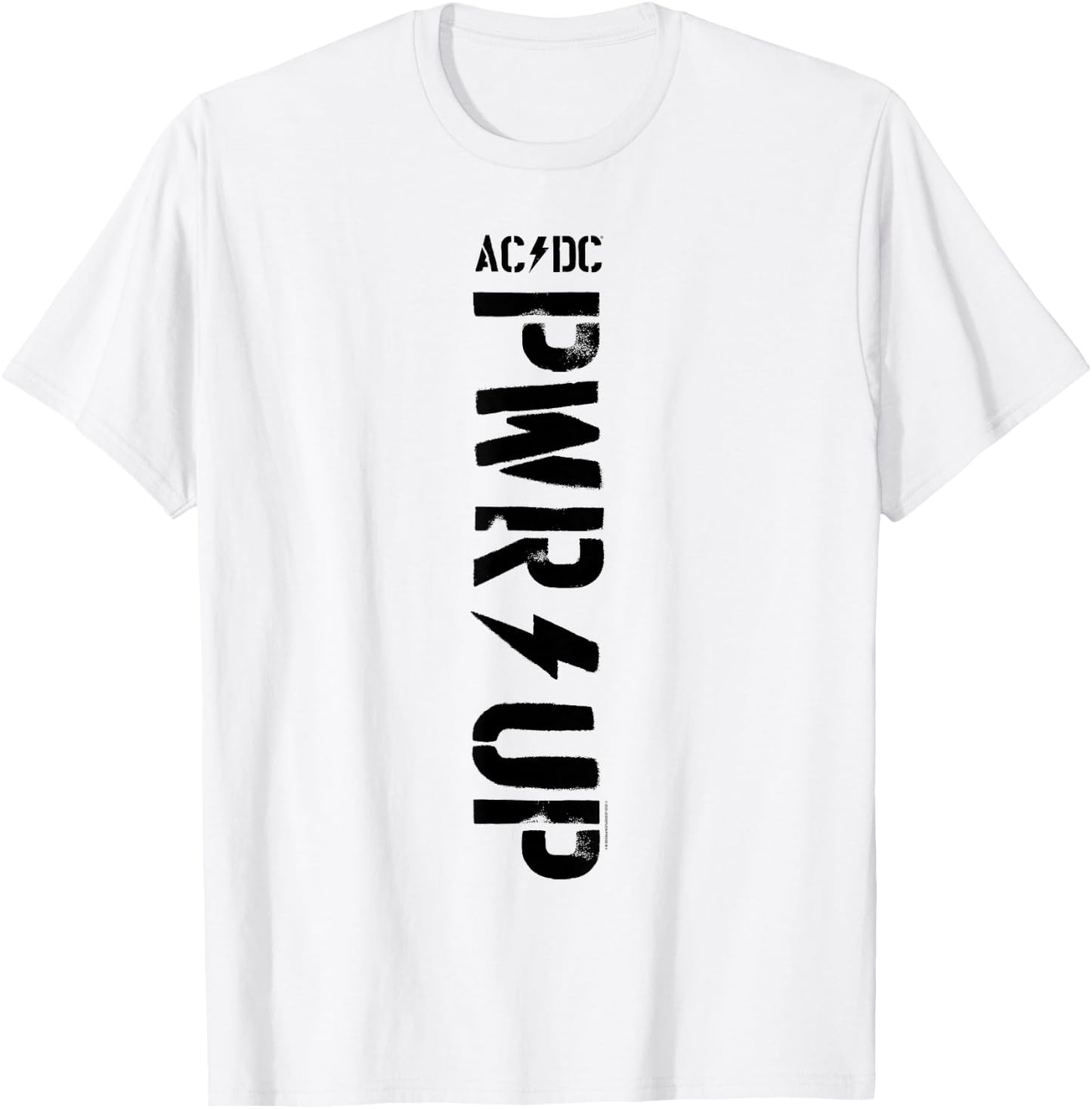 AC/DC - BY , Red T-Shirt - T-Shirt | White