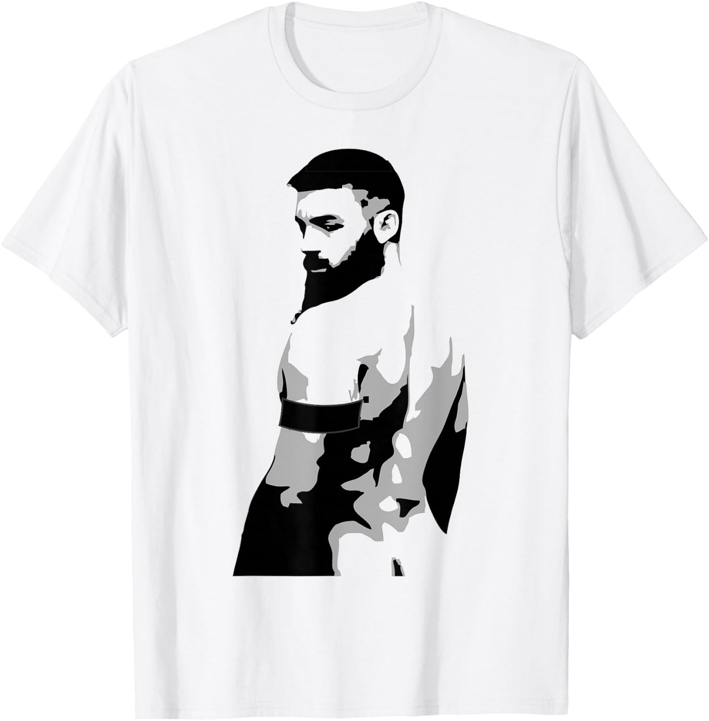 Scruffy Bear Butt- Gay Art Erotica Shirt T-Shirt - T-Shirt | White