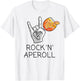 Rock 'N' Aperoll I Aperoller Aperollin Splash Club JGA Fun , White T-Shirt - T-Shirt | White