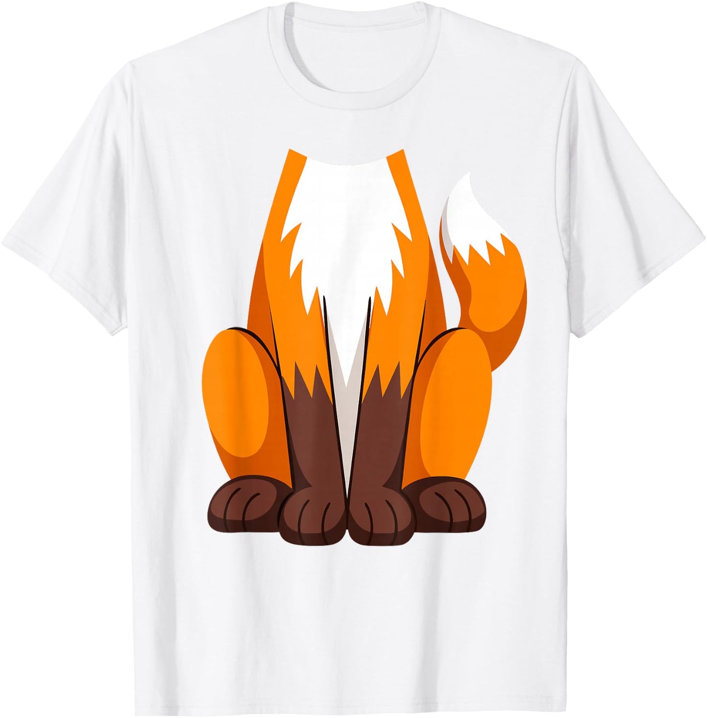 Costume Renard pour Adulte, Homme, Femme, Enfant, garçon et Fille T-Shirt - T-Shirt | White