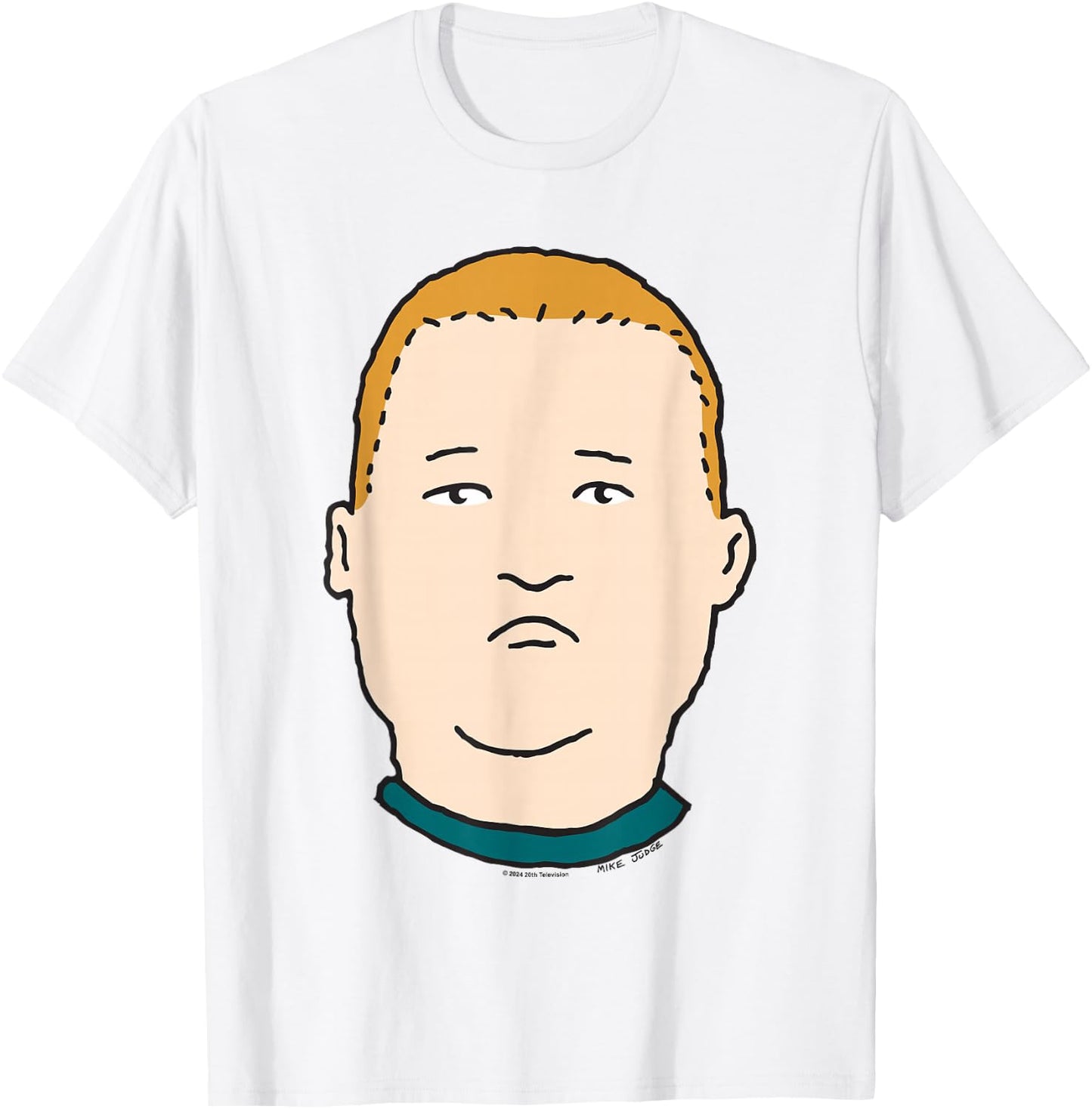 King of The Hill Bobby Hill Simple Portrait T-Shirt - T-Shirt | White