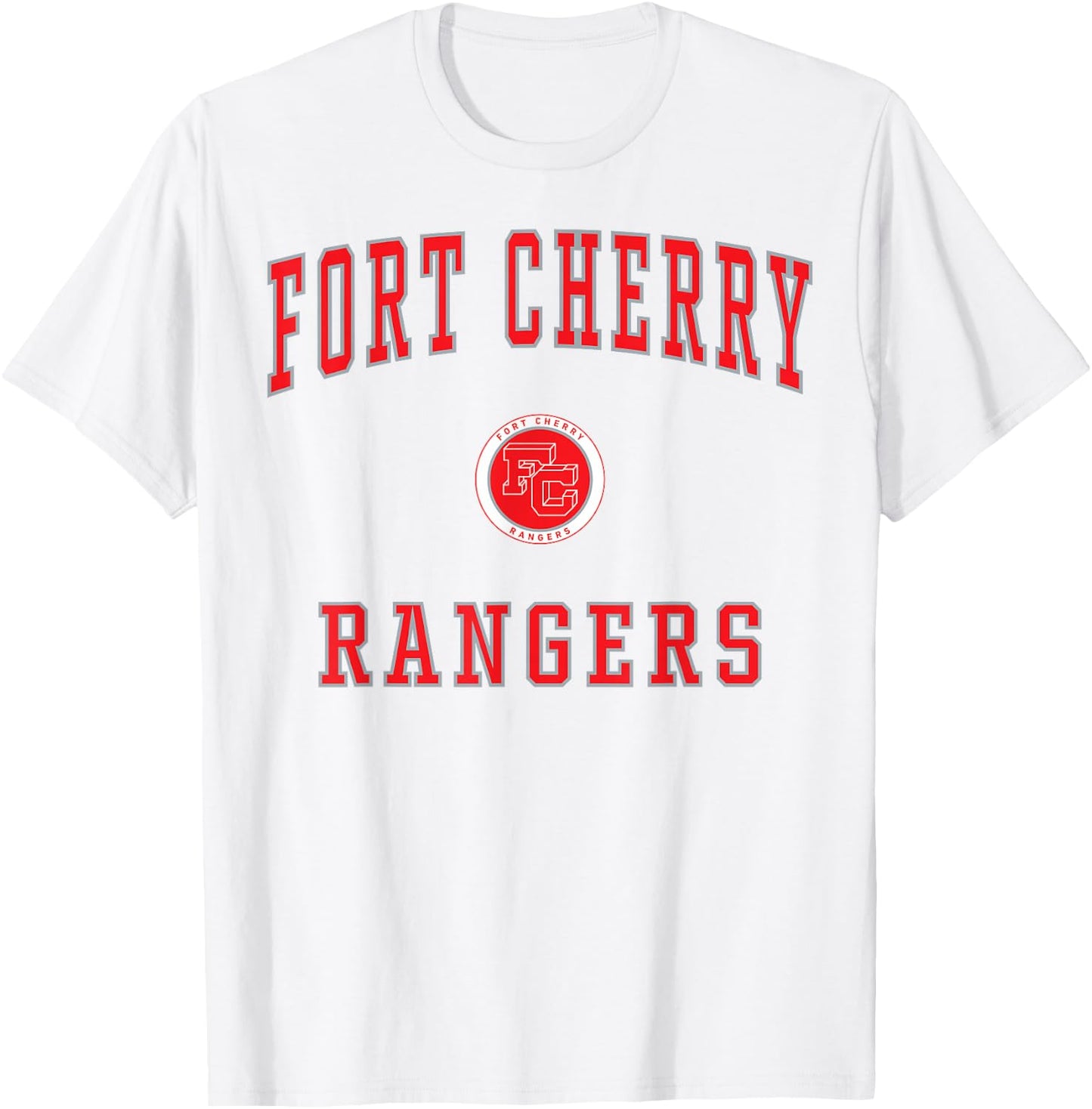 Fort Cherry High School Rangers T-Shirt - T-Shirt | White