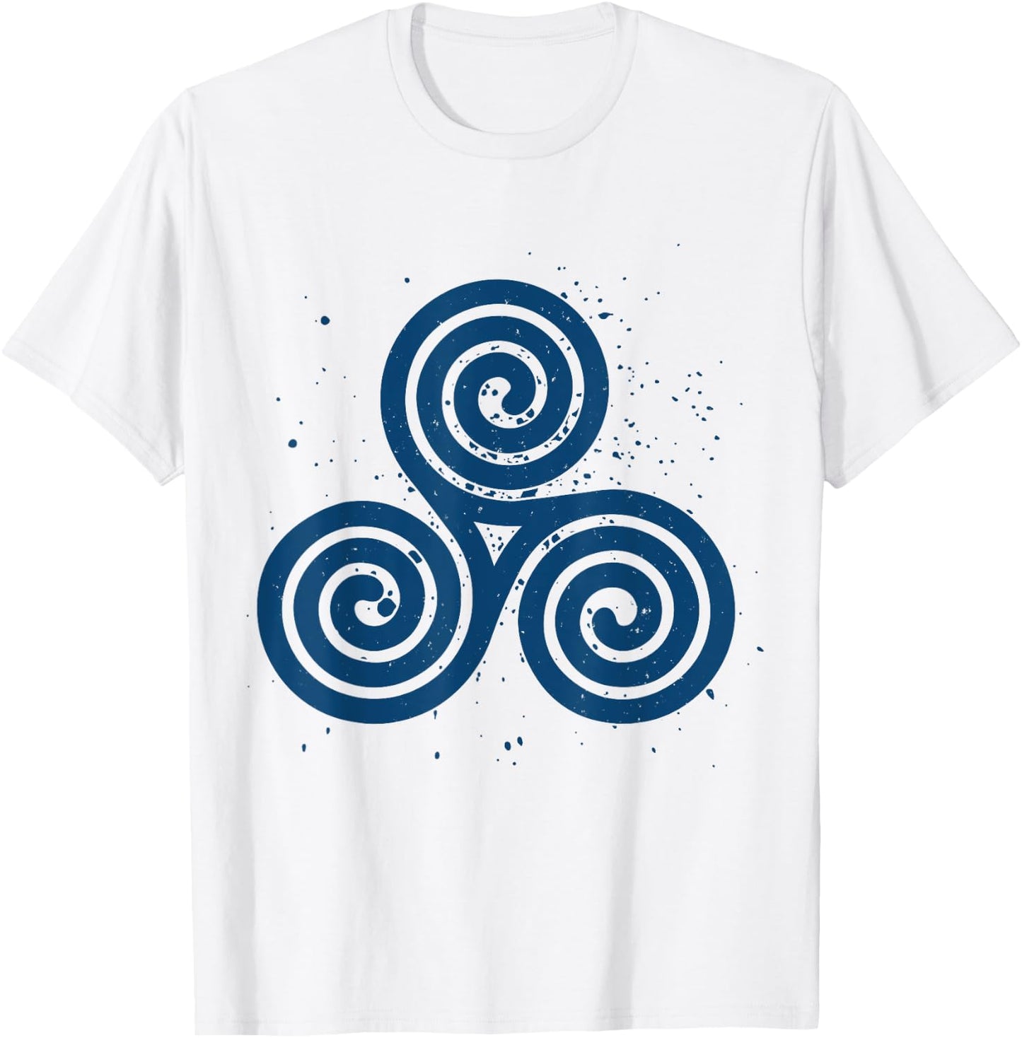Celtic Knot Triskele T-Shirt - T-Shirt | White