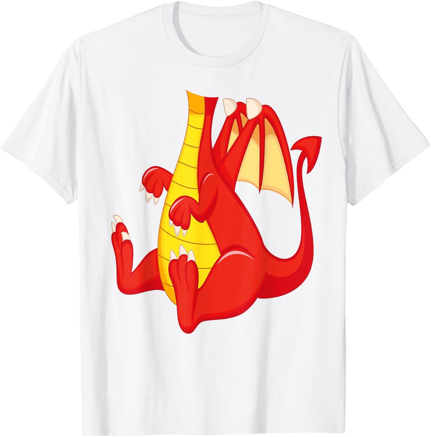 Dragon Shirt Adult Men Women Kids Red Dragon Costume T-Shirt - T-Shirt | White