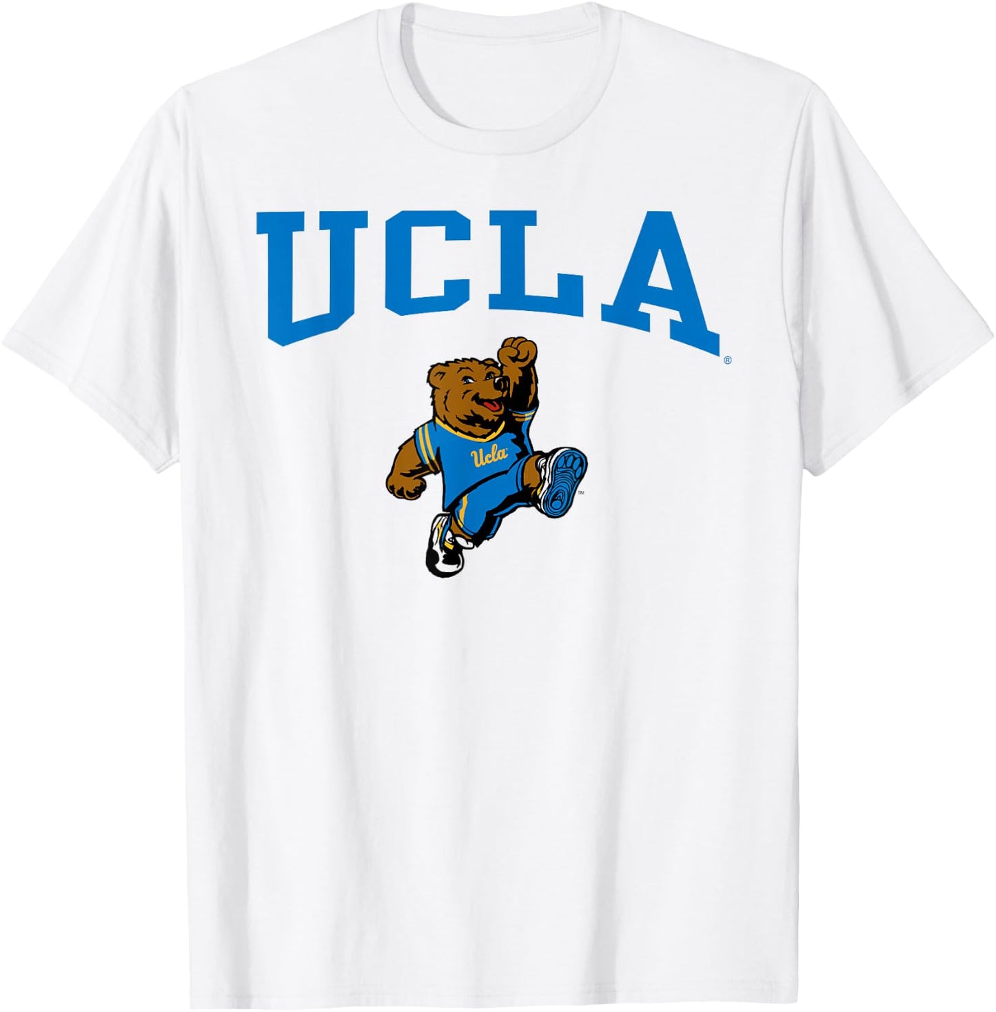 UCLA Bruins Mascot White Officially Licensed T-Shirt - T-Shirt | White