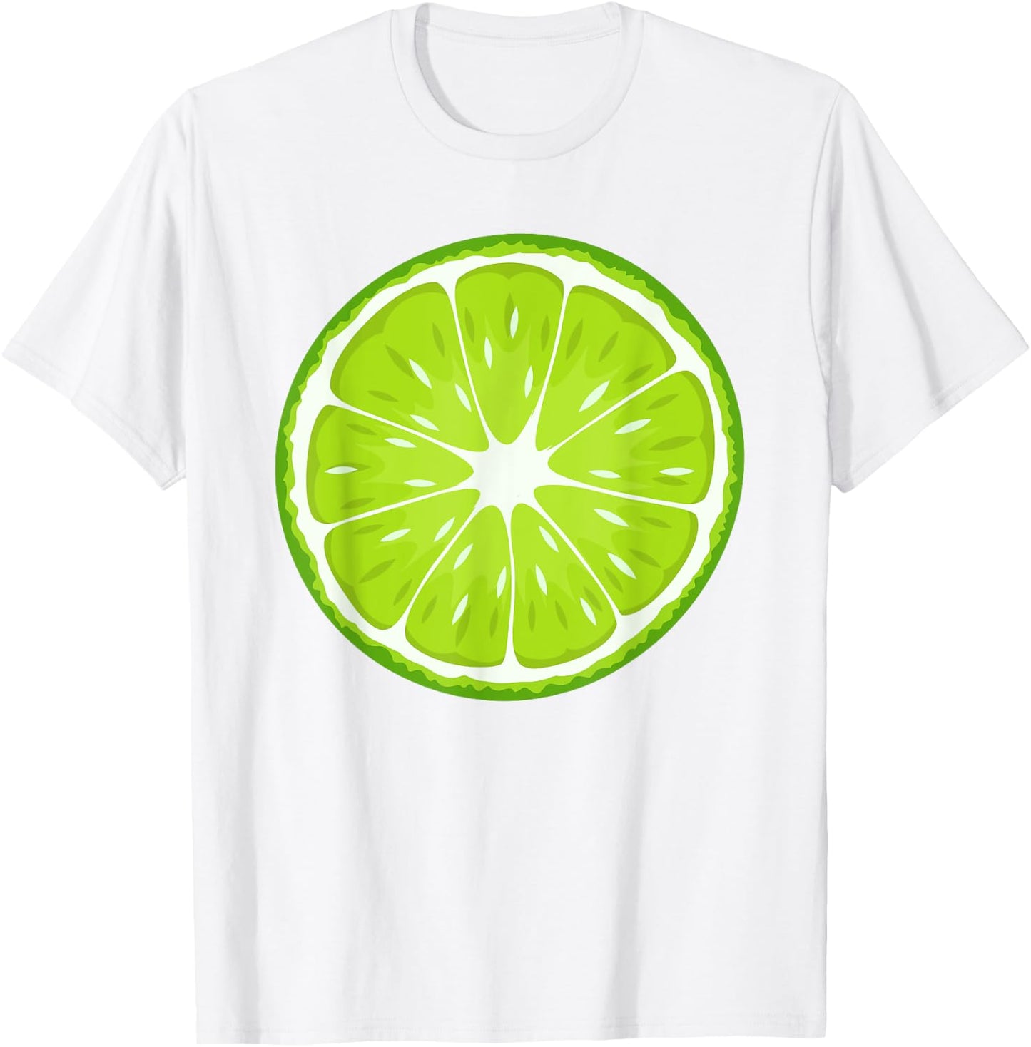 Lime Costume Fruit Halloween Lime Costume Shirt T-Shirt - T-Shirt | White