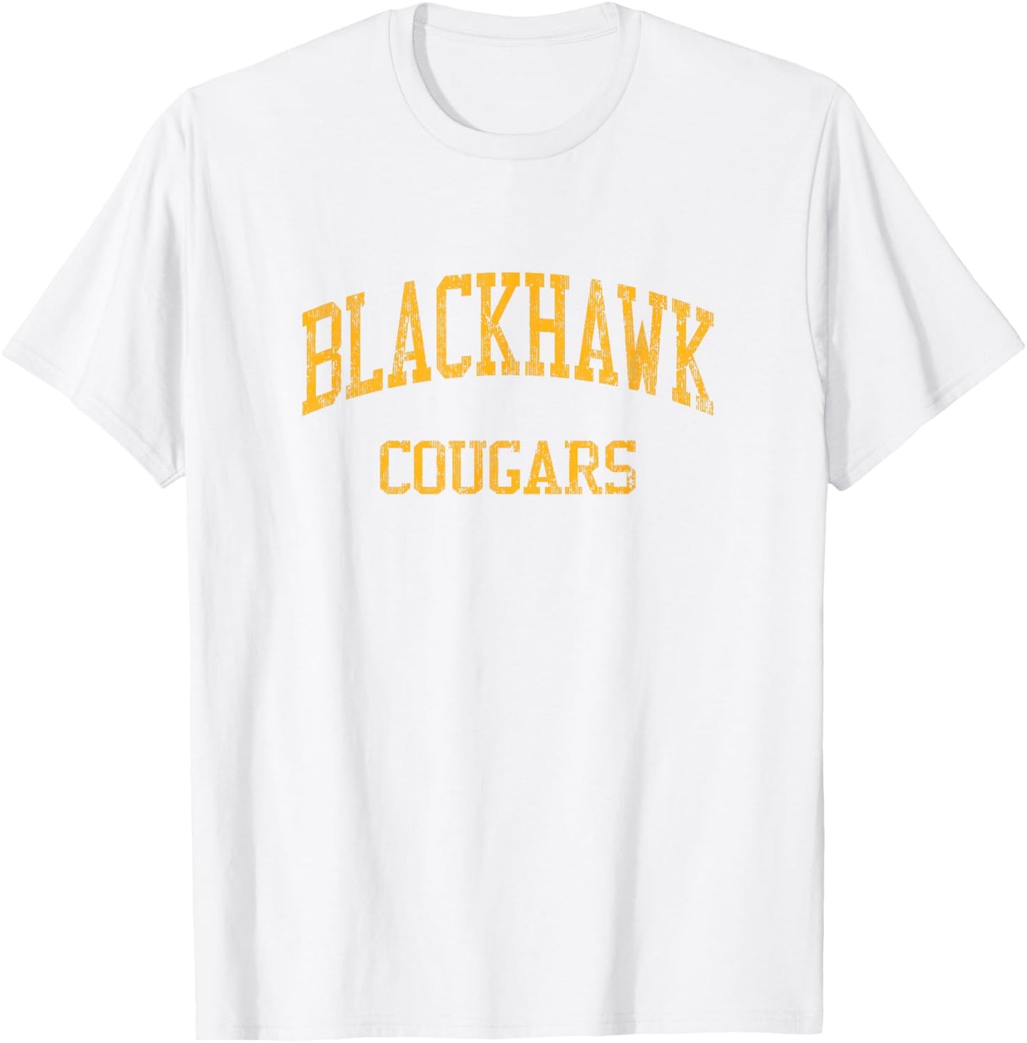 Blackhawk High School HS Beaver Falls PA Vintage Sports T-Shirt - T-Shirt | White