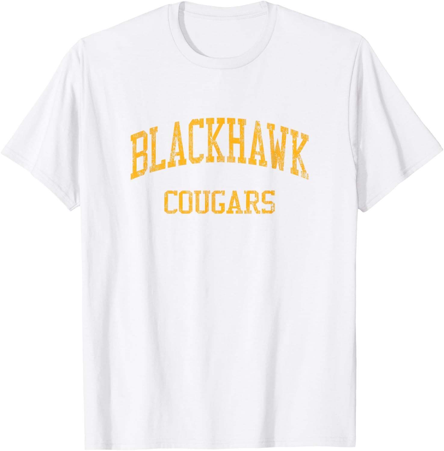 Blackhawk High School HS Beaver Falls PA Vintage Sports T-Shirt - T-Shirt | White