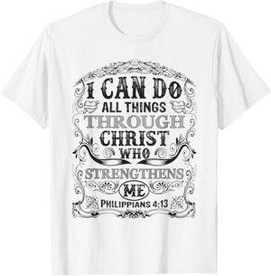 Christian Scripture | Bible Verse Shirts T-Shirt - T-Shirt | White