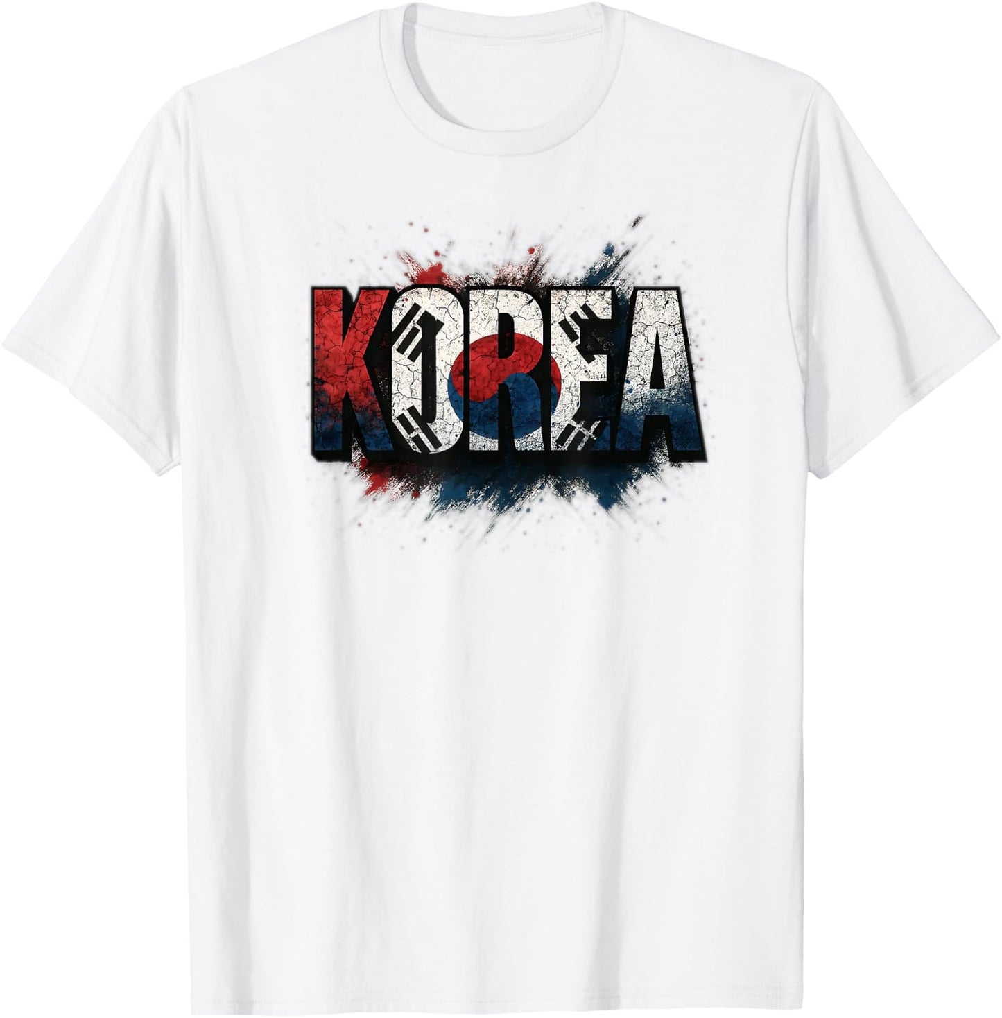 Corée du Sud Drapeau Corée du Sud pour Homme/Femme/Jeune/Enfant T-Shirt - T-Shirt | White