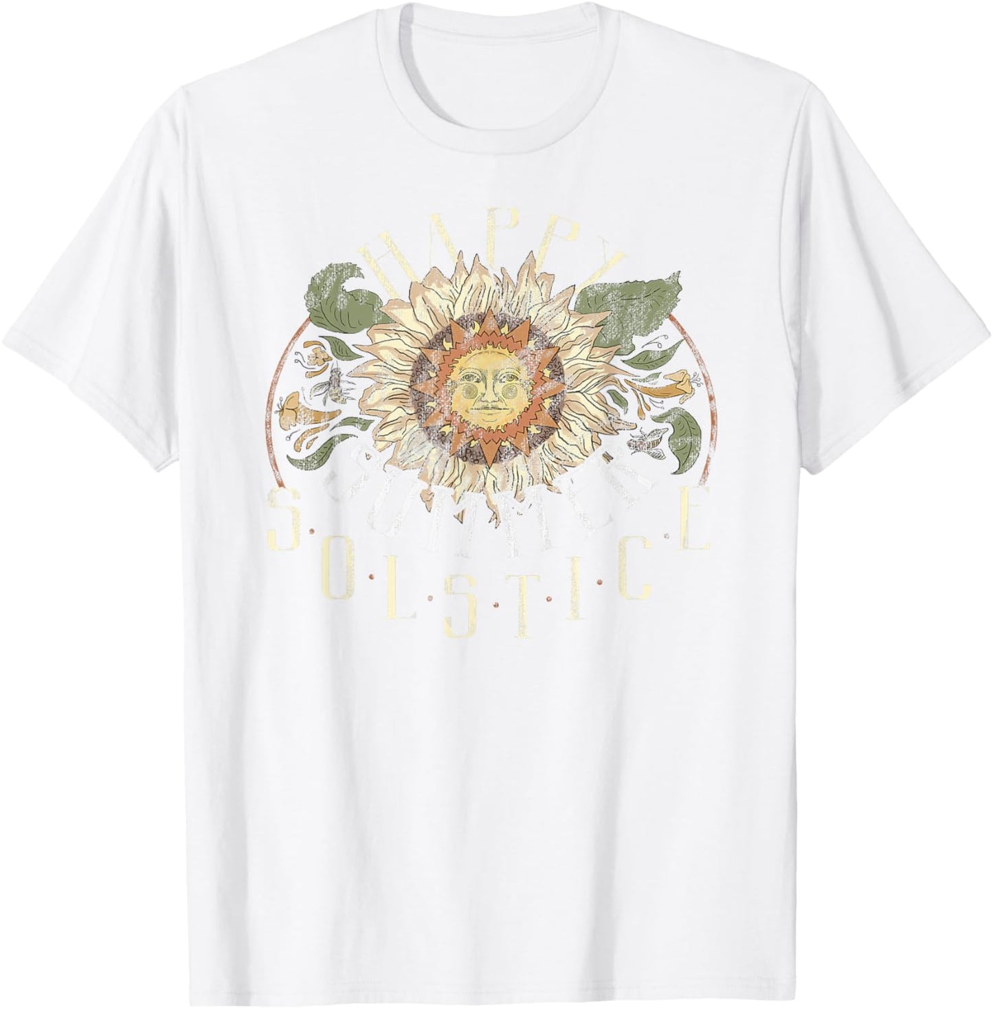 Sunny Summer Solstice Men Women Girls Kids T-Shirt - T-Shirt | White