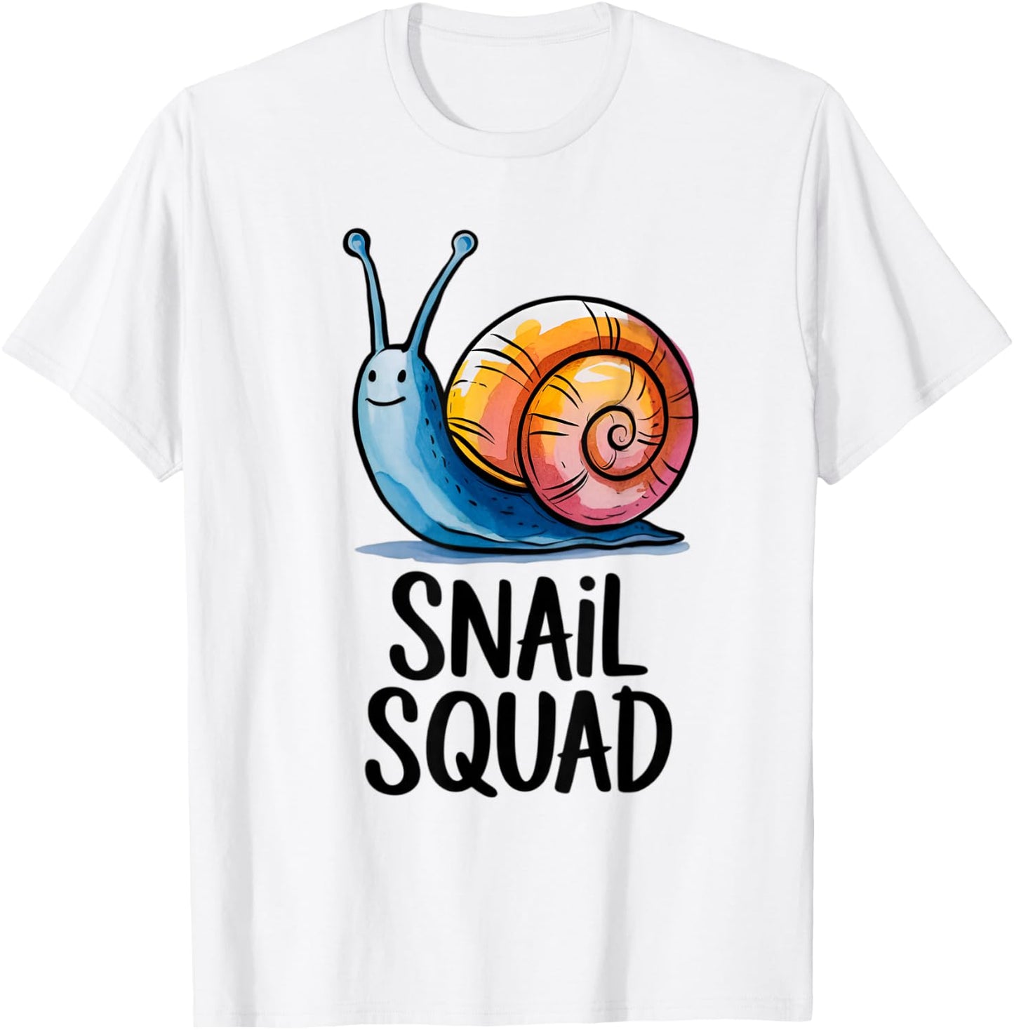 Snail Squad Snail Kids T-Shirt - T-Shirt | White