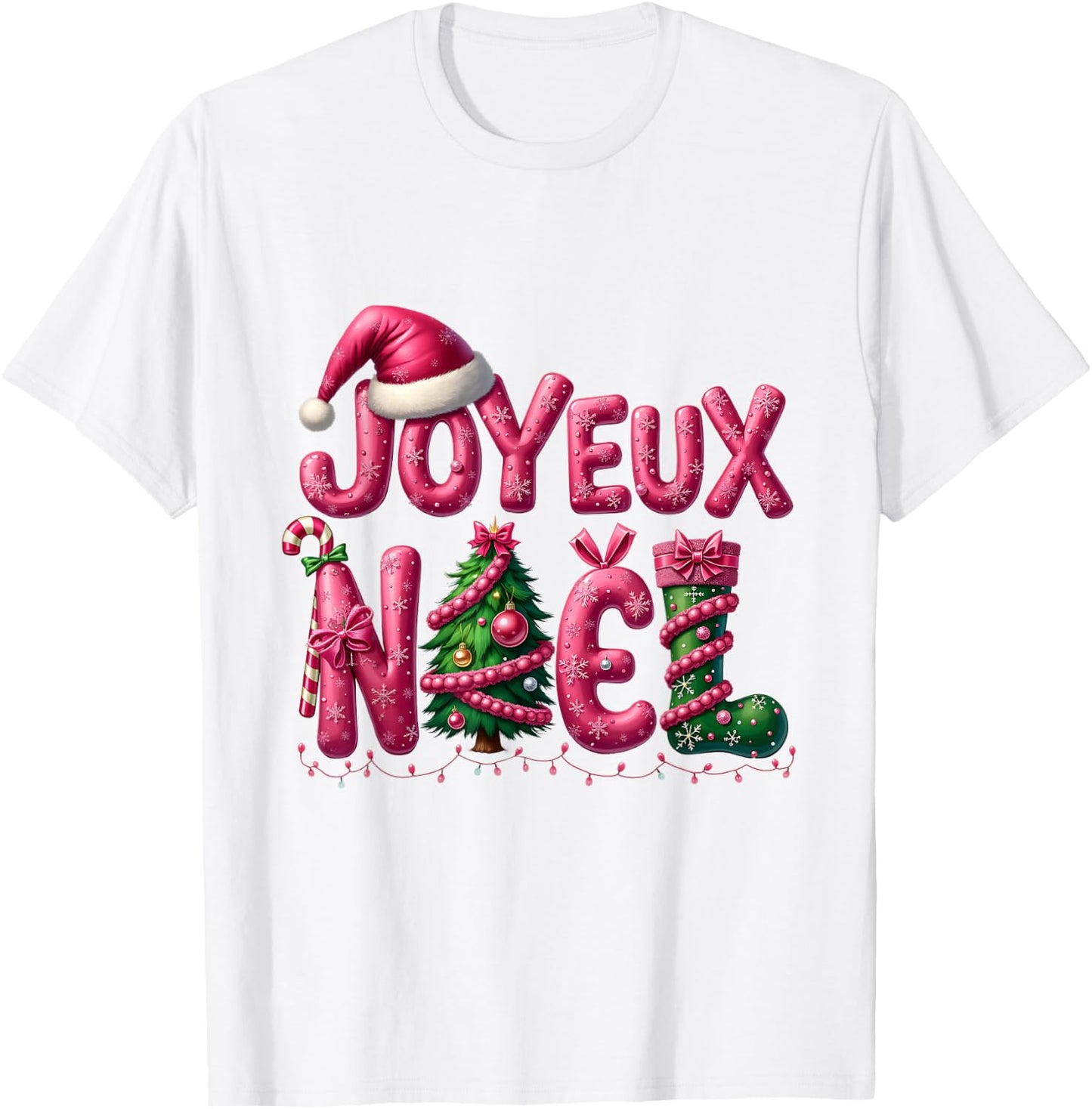 Merry Christmas: A Perfect Design for the Festive Season T-Shirt - T-Shirt | White