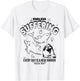 Endless Suffering (Everyday is a new horror) Funny Dolphins T-Shirt - T-Shirt | White