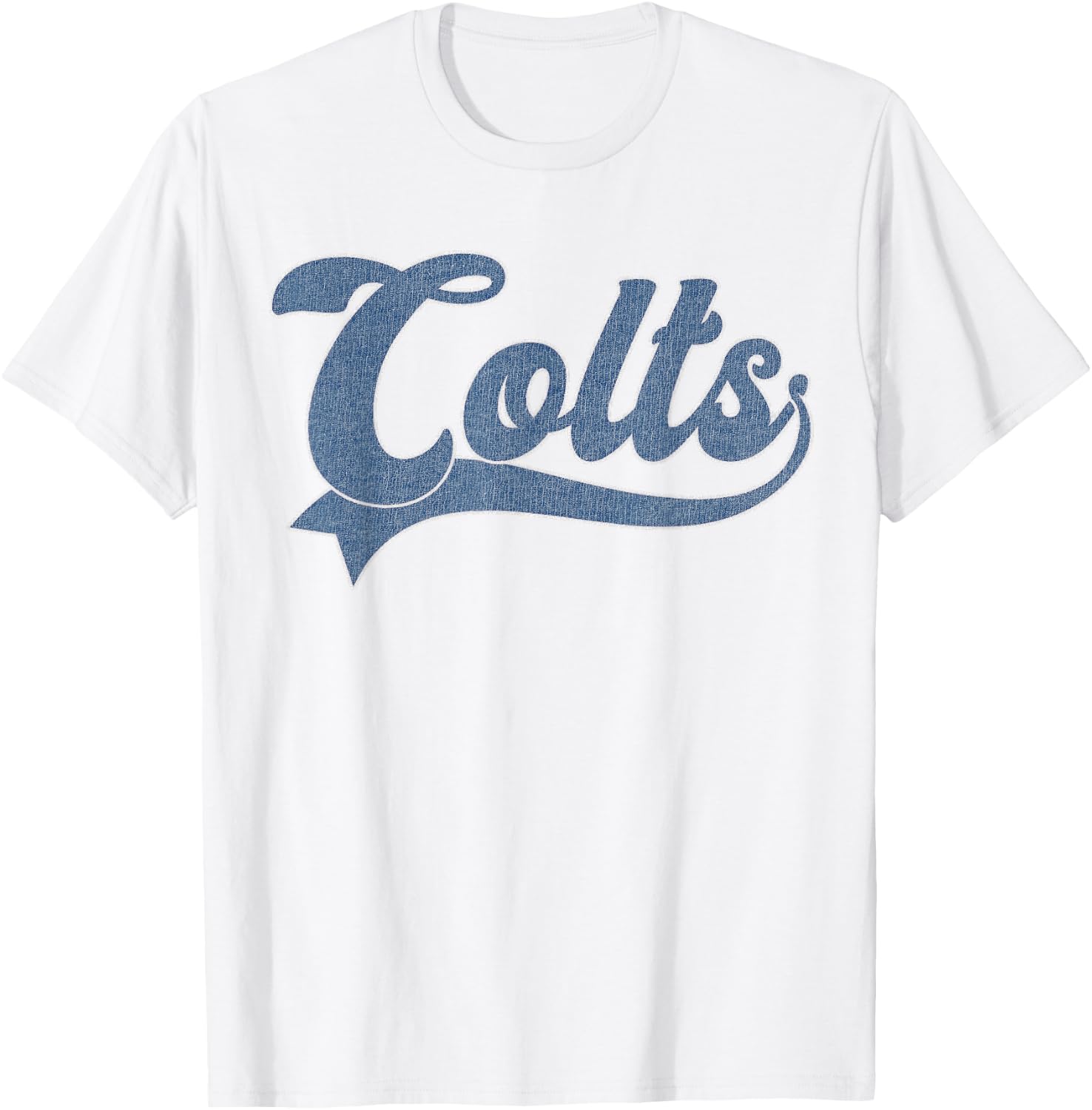 Colts Name Vintage Retro Gift Men Women Boy Girl T-Shirt - T-Shirt | White