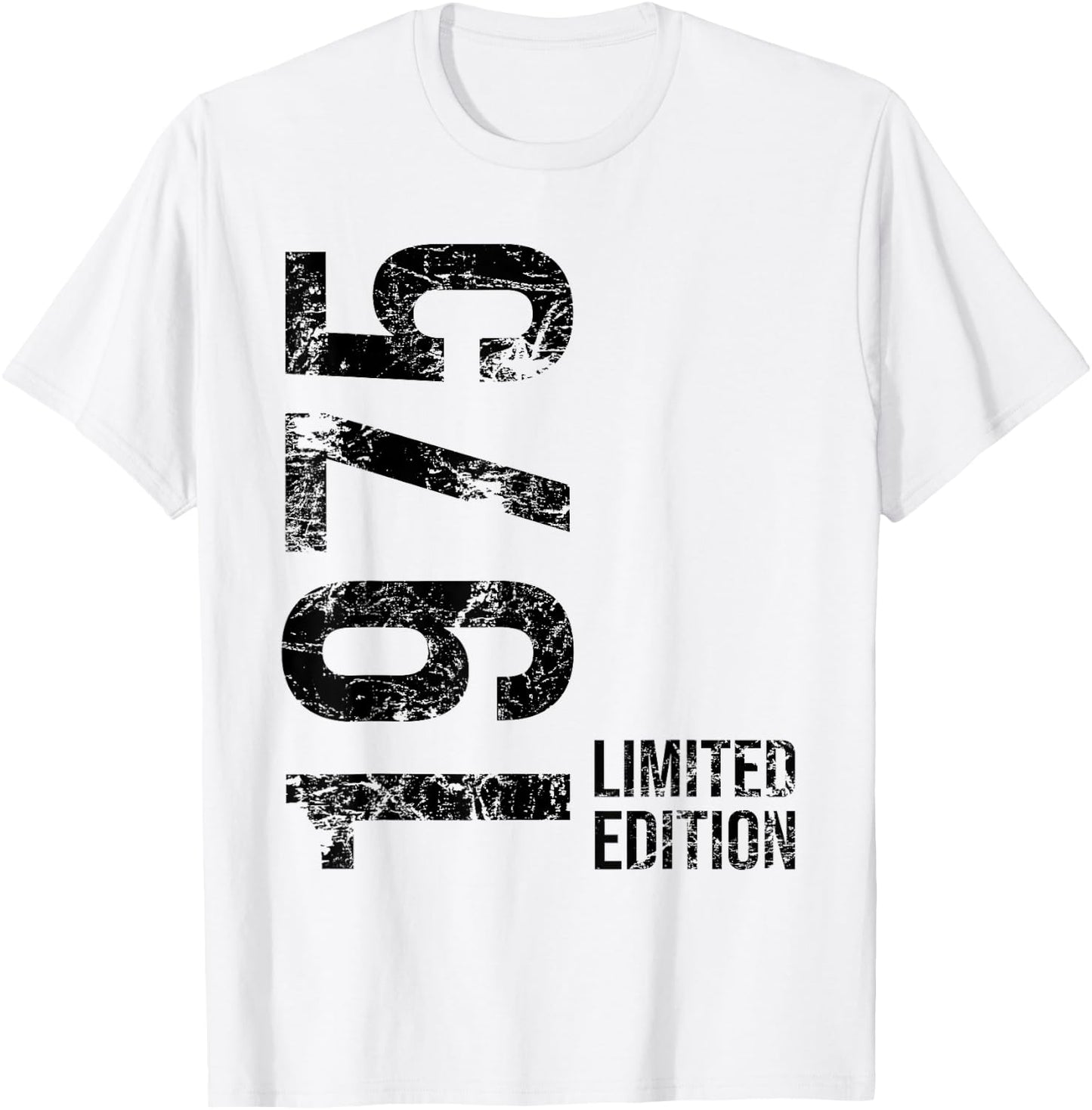 48th Birthday Man Woman 48 Years 1975 Gift , White T-Shirt - T-Shirt | White