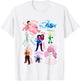 Steven Universe Earthbound Gems Collage T-Shirt - T-Shirt | White