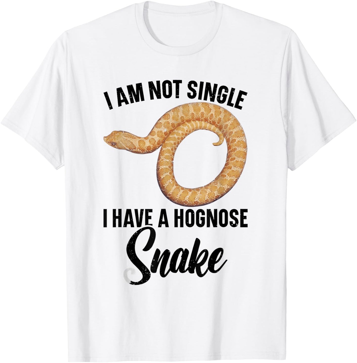 Hognose Snake Plush Hognose Snake Hide Hognose Snake T-Shirt - T-Shirt | White