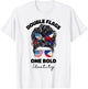 Half Filipino And American Philippines Usa Flag Women Girls T-Shirt - T-Shirt | White