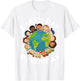 Earth Day Everyday Kids Youth Toddler Girl Environment T-Shirt - T-Shirt | White