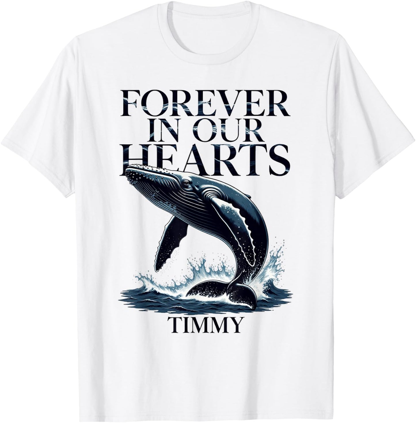 Timmy Wal Ostsee Buckelwal Team Hope Free In Our Hearts 2026 T-Shirt - T-Shirt | White