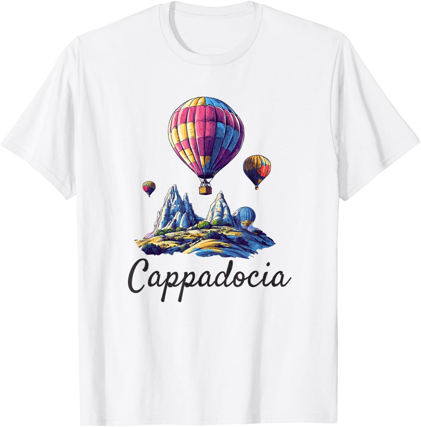 Turkey Cappadocia Souvenir / Cappadocia T-Shirt - T-Shirt | White