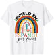 Rainbow Dimelo En Espanol Por Favor Bilingual Spanish Teache T-Shirt - T-Shirt | White