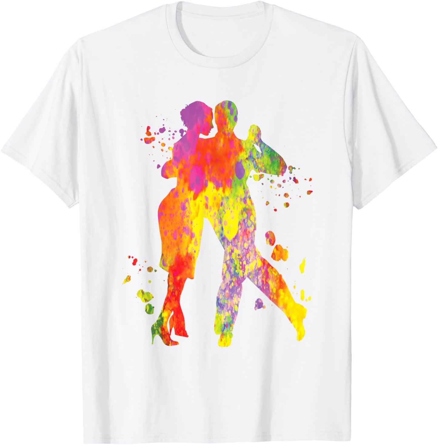 Tango Argentino Dancing Heartbeat Milonga Vals Tango-Tänzer T-Shirt - T-Shirt | White