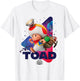 The Super Mario Galaxy Movie Toad Galaxy Run T-Shirt - T-Shirt | White