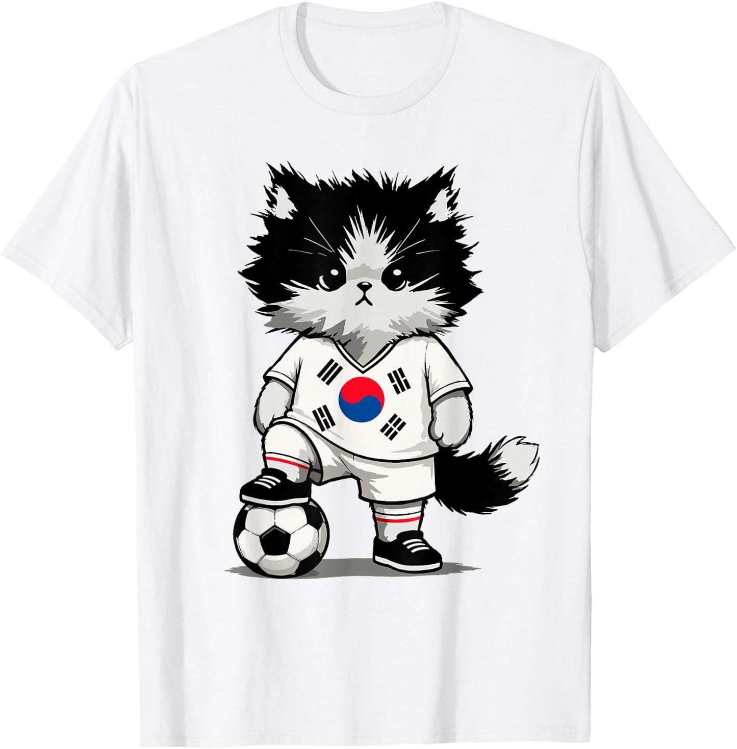 Korean Flag Men Women Kids South Korea T-Shirt - T-Shirt | White