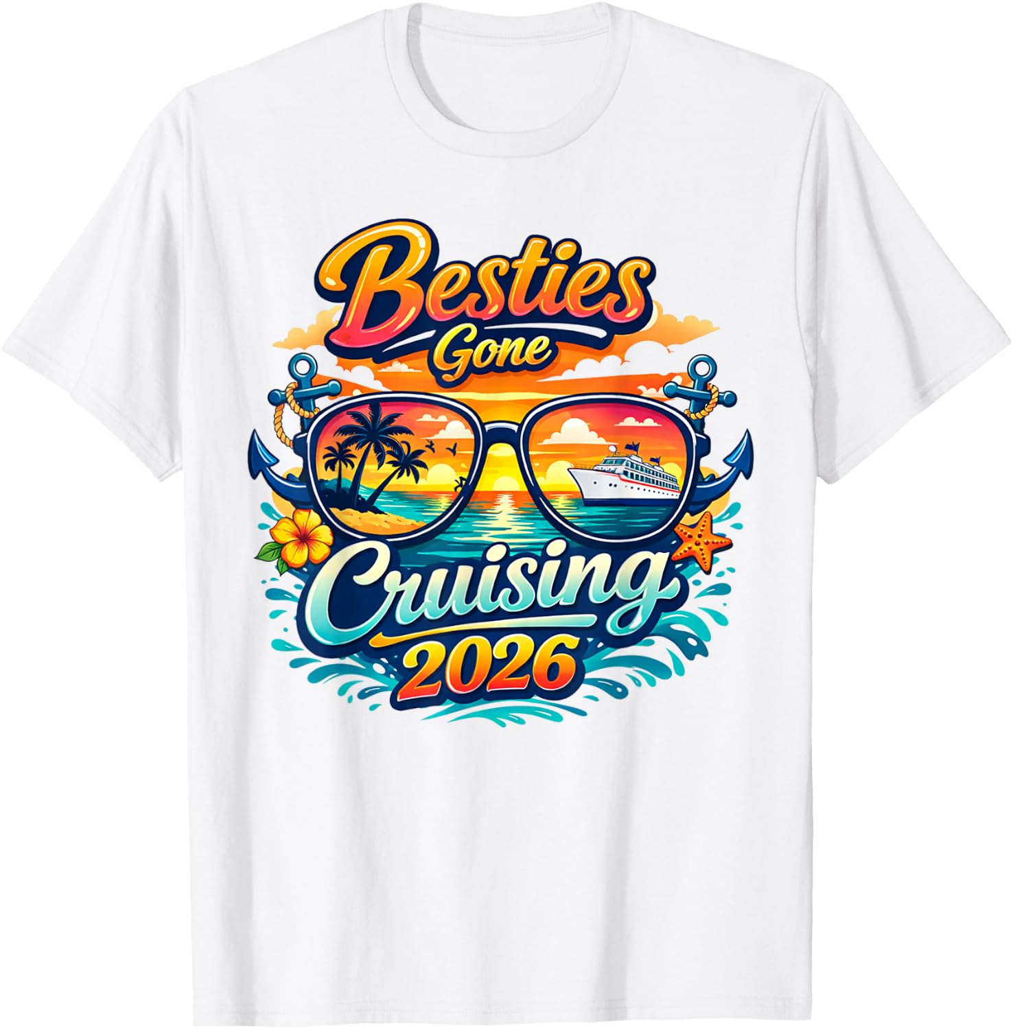Coole passende Kreuzfahrt 2026 für Mädchen T-Shirt - T-Shirt | White
