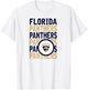 Florida Panthers Repeat Red Officially Licensed T-Shirt - T-Shirt | White