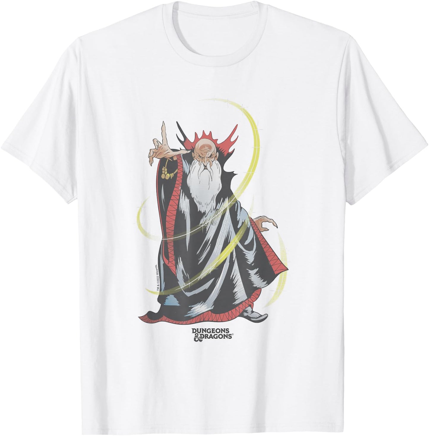 Dungeons & Dragons Kelek Wizard T-Shirt - T-Shirt | White