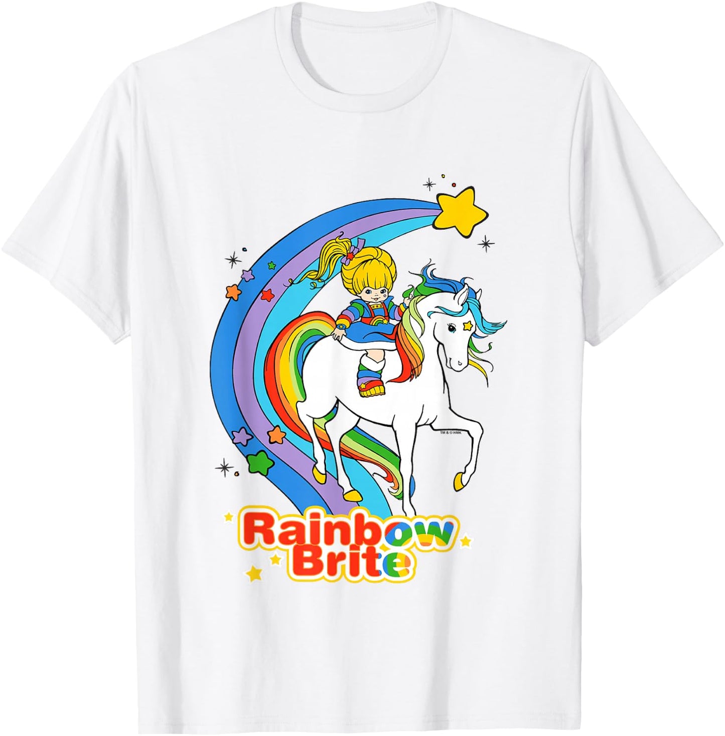 Rainbow Brite & Starlite Best Friends Forever T-Shirt - T-Shirt | White