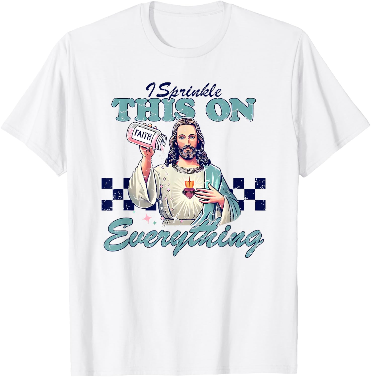 I Sprinkle This on Everything T-Shirt - T-Shirt | White