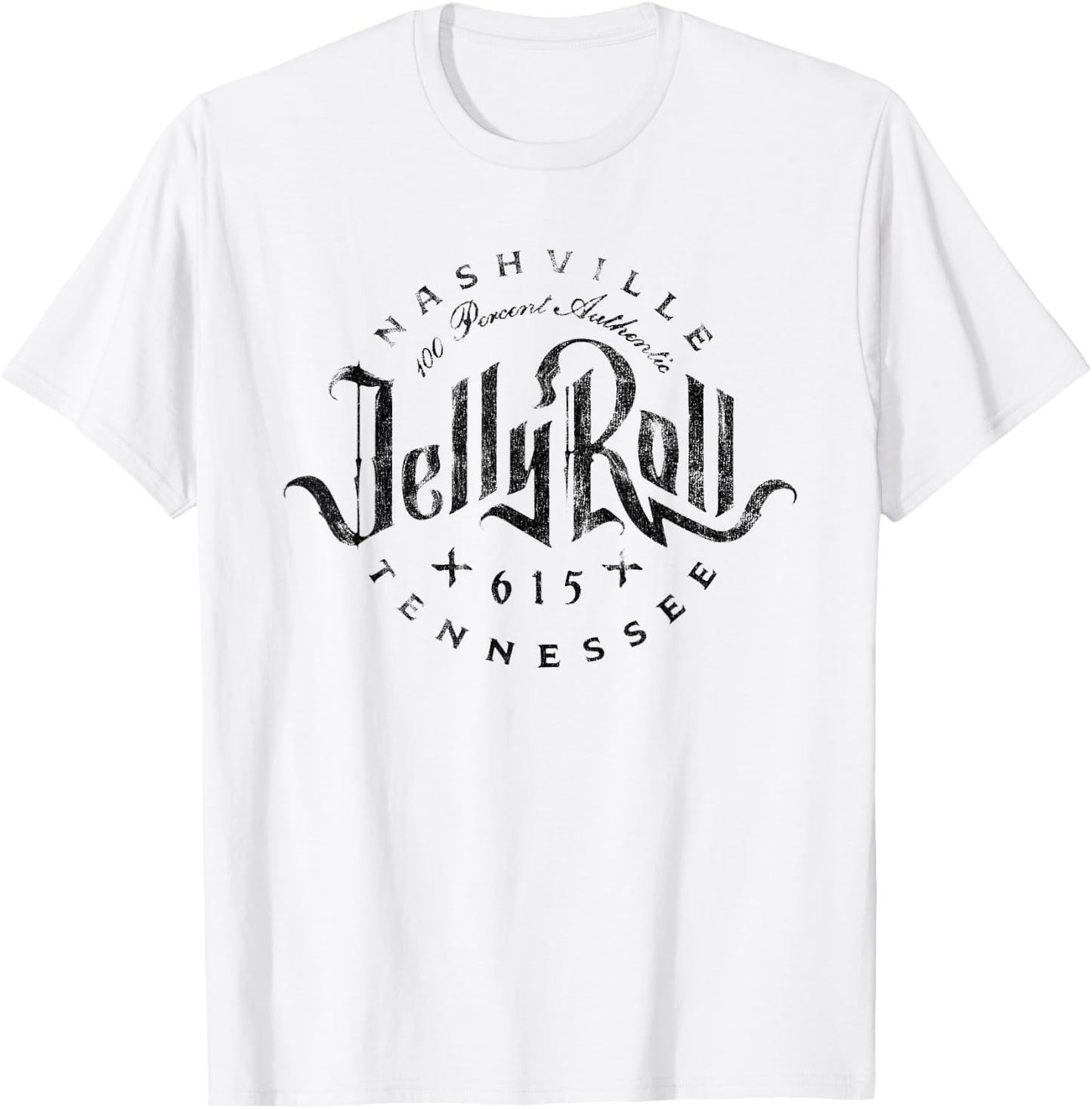 Jelly Roll - Nashville T-Shirt - T-Shirt | White