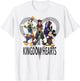 Disney Kingdom Hearts Group Shot Symbol T-Shirt - T-Shirt | White