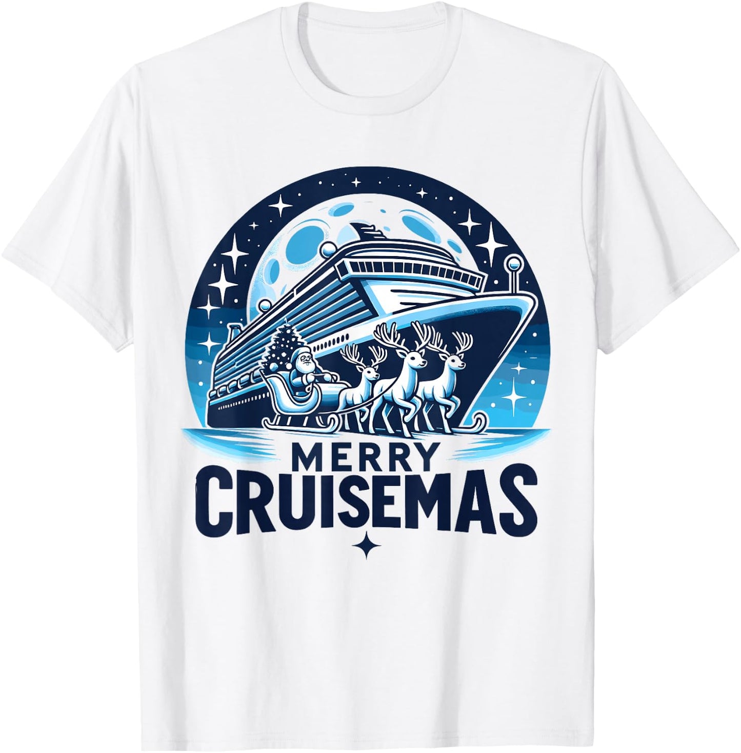 Merry Cruisemas - Cruise Mas T-Shirt - T-Shirt | White