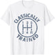 Classically Trained Manual Transmission Manual Driving Cars T-Shirt - T-Shirt | White