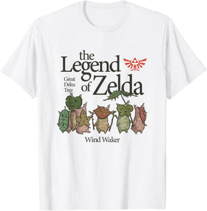 The Legend of Zelda Wind Waker Great Deku Tree T-Shirt - T-Shirt | White