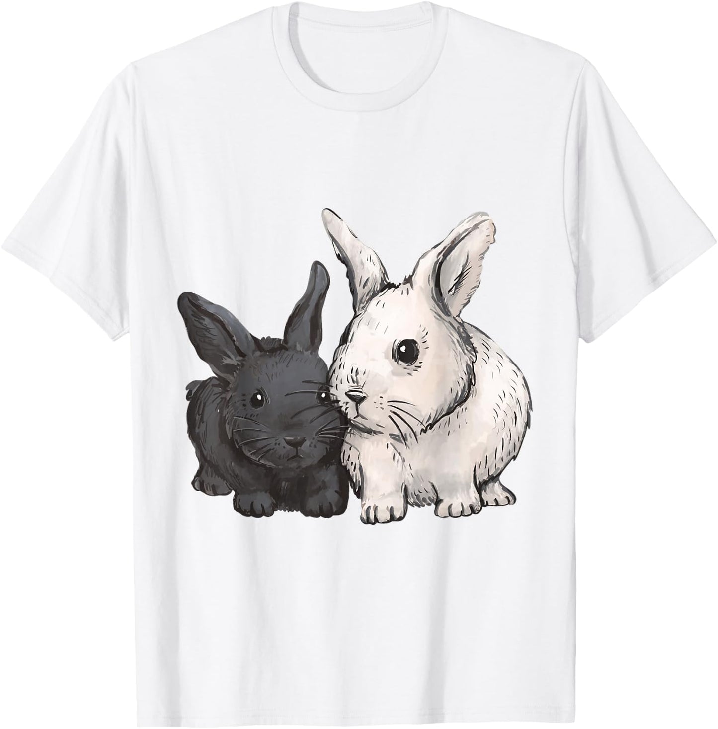 Hase Tierliebhaber Tier Druck Kaninchen Kinder T-Shirt - T-Shirt | White