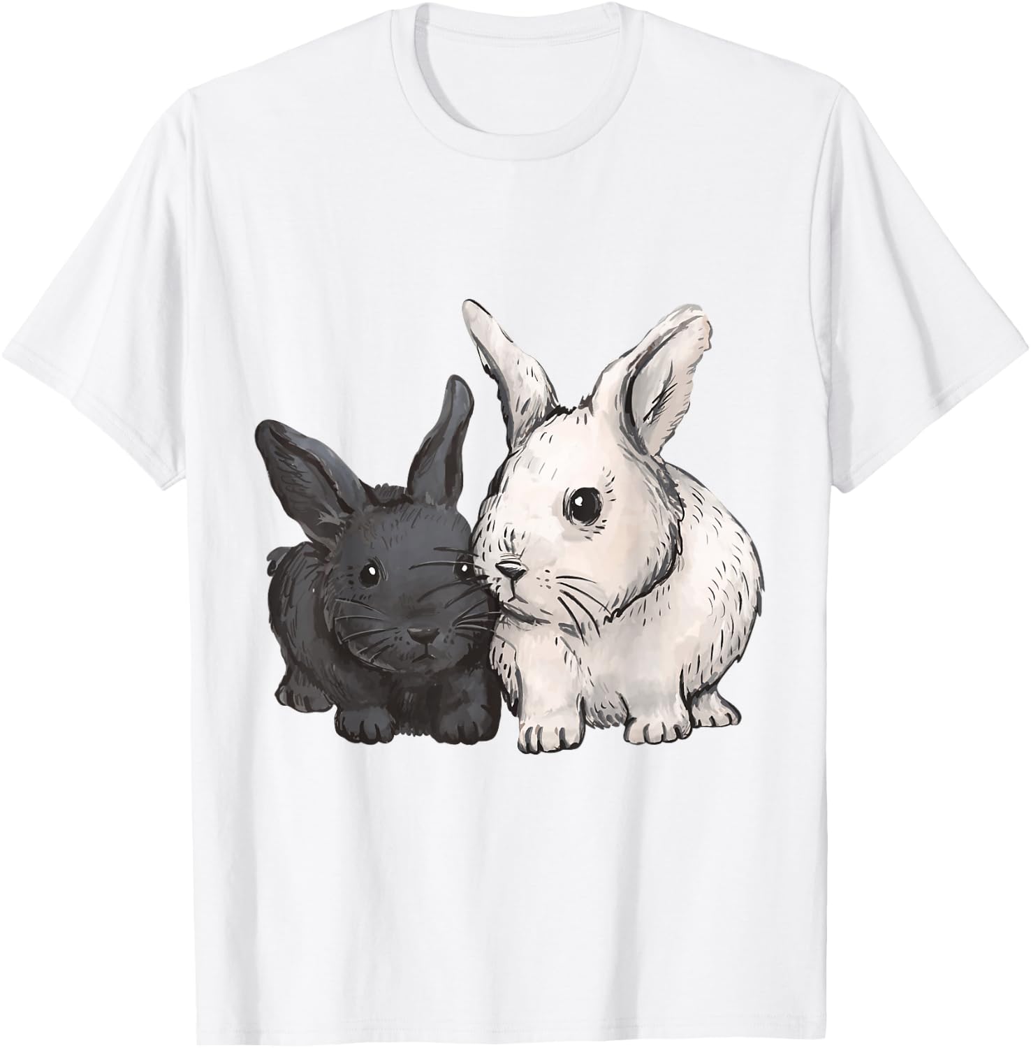 Hase Tierliebhaber Tier Druck Kaninchen Kinder T-Shirt - T-Shirt | White