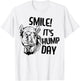 Funny Camel Smile! It's Hump Day Funny Hump Day T-Shirt - T-Shirt | White