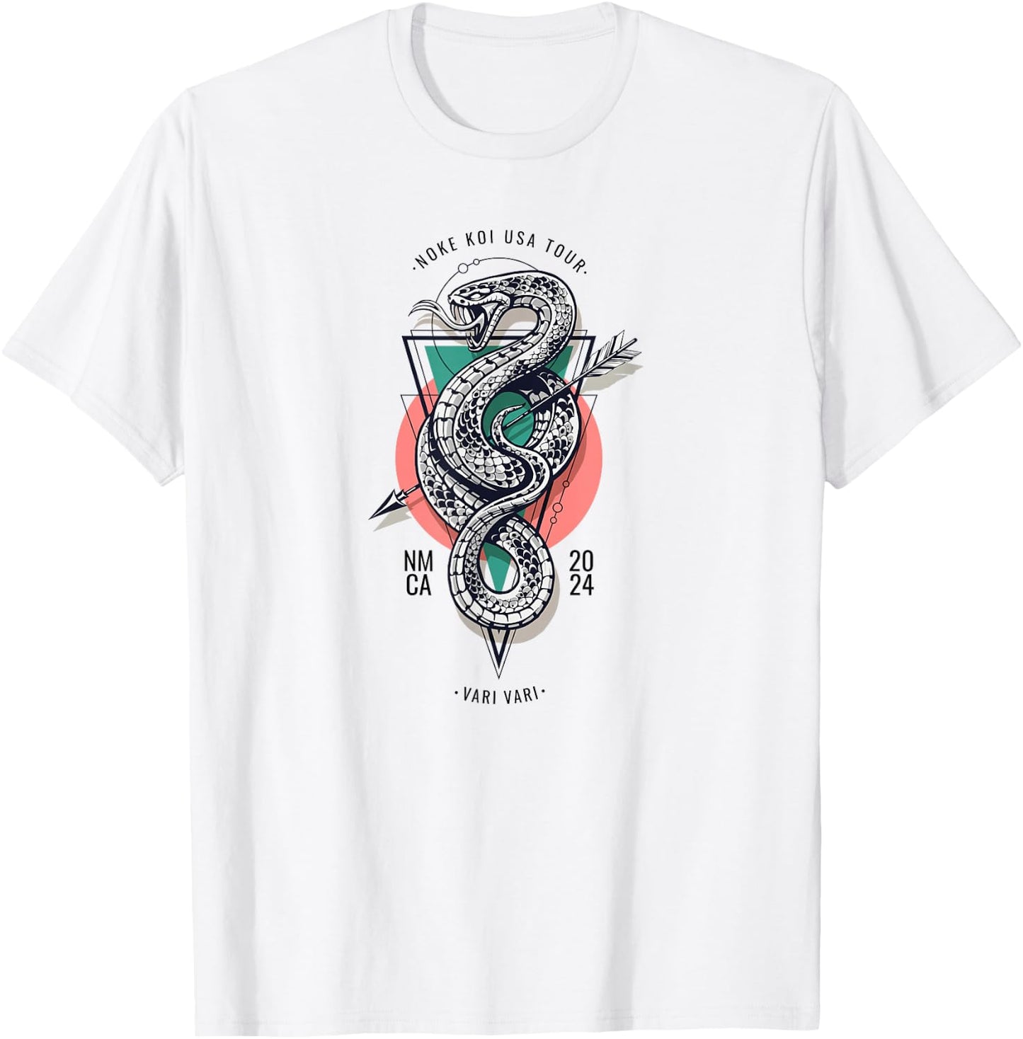 Snake Tour 2024 T-Shirt - T-Shirt | White